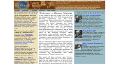 Desktop Screenshot of historymatters.com